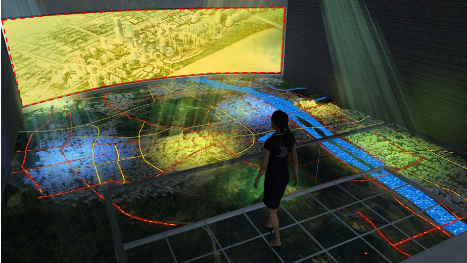 長沙市金融規劃展廳展陳策劃